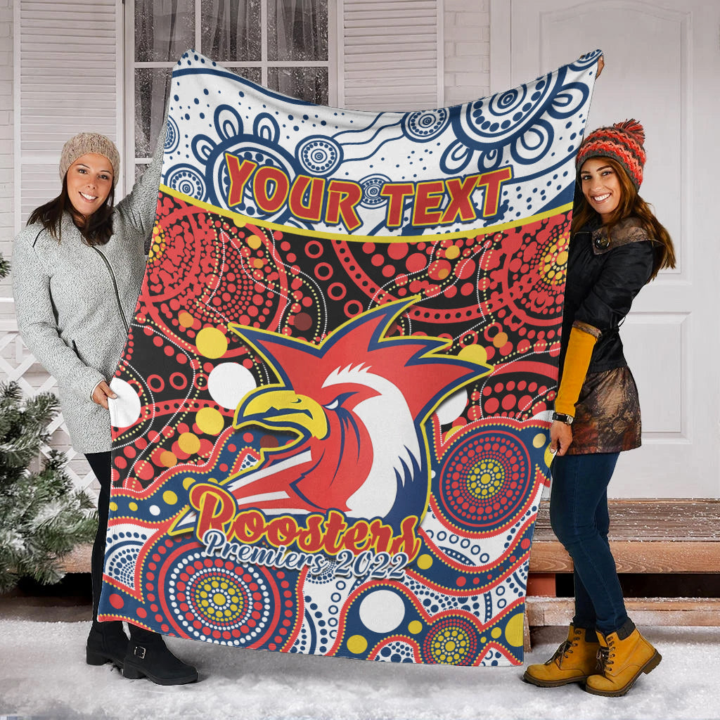 custom-personalised-roosters-rugby-premium-blanket-easts-1908-aboriginal-artsy-premiers-ver01