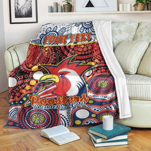 custom-personalised-roosters-rugby-premium-blanket-easts-1908-aboriginal-artsy-premiers-ver01