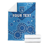 custom-personalised-nsw-blues-rugby-permium-blanket-new-south-wales-aboriginal-dot-painting-unique-version