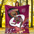 maroons-rugby-premium-blanket-queensland-kangaroo-aboriginal-dot-paintings