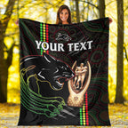 custom-personalised-panthers-rugby-permium-blanket-the-riff-2022-premiers-aboriginal-art