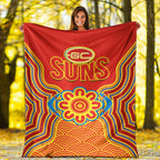gold-coast-football-premium-blanket-suns-indigenous-pattern