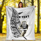 custom-personalised-new-zealand-silver-fern-rugby-premium-blanket-all-black-maori-version-white