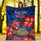 australia-anzac-premium-blanket-lest-we-forget-camouflage-mix-aboriginal-poppies-and-slouch-hat