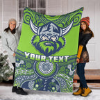 custom-personalised-raiders-rugby-premium-blanket-aboriginal-pattern