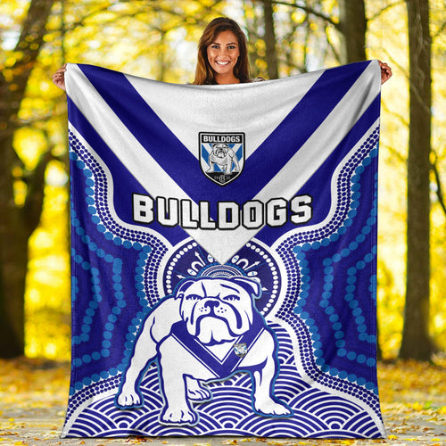 bulldogs-rugby-premium-blanket-canterbury-bankstown-1935-indigenous-artsy
