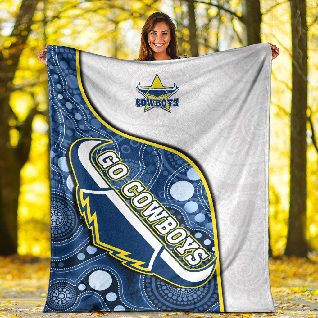 cowboys-rugby-permium-blanket-indigenous-pattern-2022-premiers-sporty-style