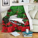 rabbitohs-rugby-anzac-premium-blanket-south-sydney-camouflage-poppy-aboriginal
