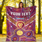 custom-personalised-brisbane-football-permium-blanket-indigenous-pattern-go-lions-unique-version