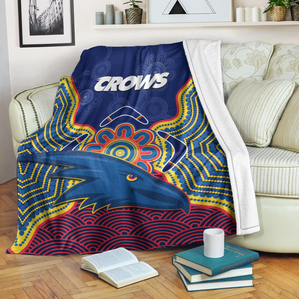 adelaide-football-premium-blanket-crows-aboriginal-art