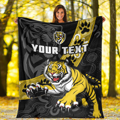 custom-personalised-richmond-football-premium-blanket-tigers-1885-indigenous-basic-style