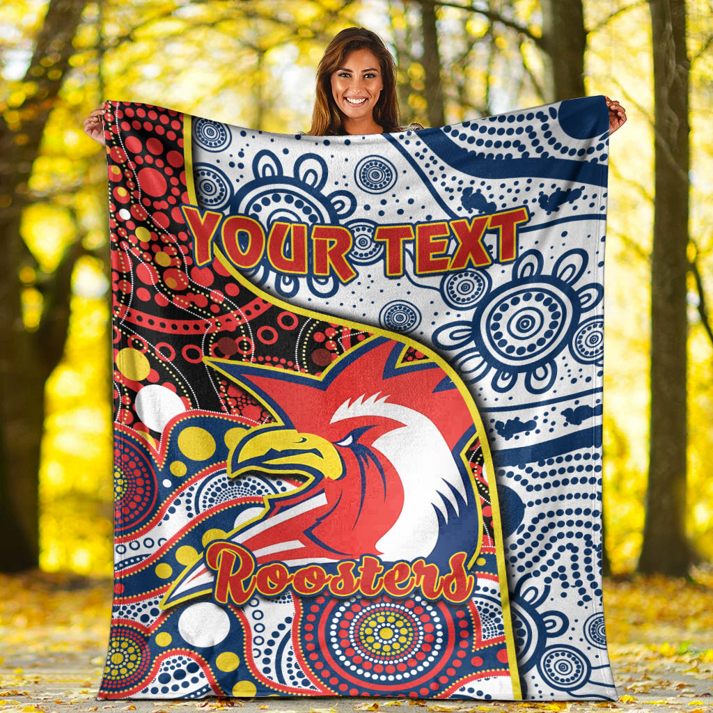 custom-personalised-roosters-rugby-premium-blanket-easts-1908-aboriginal-artsy-premiers-ver02