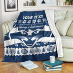 custom-personalised-cats-football-christmas-premium-blanket-geelong-aboriginal-painting