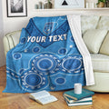 custom-personalised-nsw-blues-rugby-permium-blanket-new-south-wales-aboriginal-dot-painting-unique-version