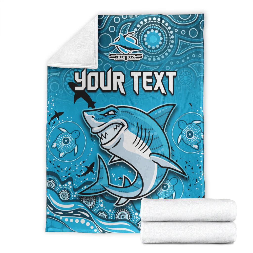 custom-personalised-sharks-rugby-premium-blanket-go-sharkies-aboriginal-special-version