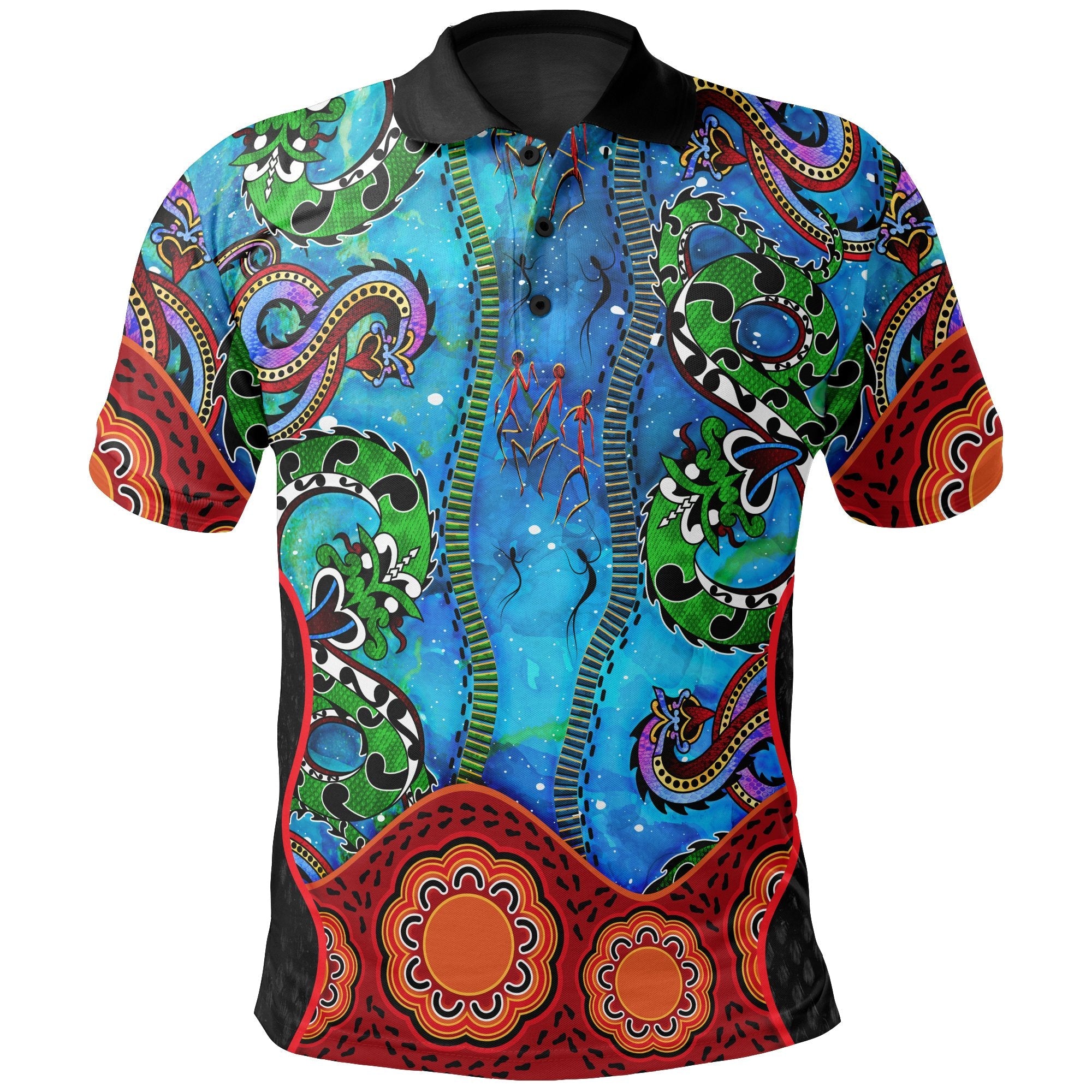 aboriginal-polo-aussie-indigenous-patterns-blue