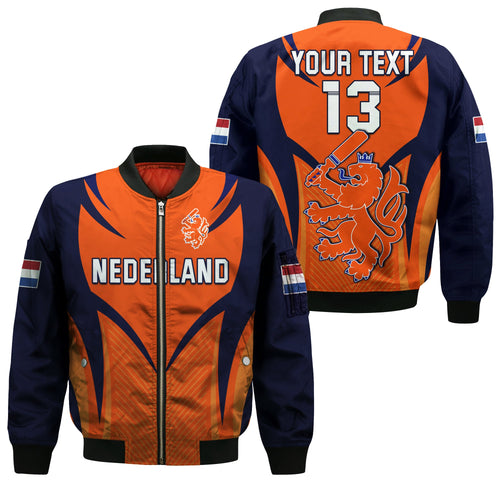 custom-text-and-number-netherlands-cricket-bomber-jacket-t20-world-cup-nederland-lion