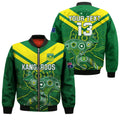 custom-text-and-number-australia-rugby-bomber-jacket-kangaroos-boomerang-aboriginal