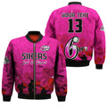 custom-text-and-number-sydney-sixers-cricket-bomber-jacket-anzac-day-camouflage-poppy-lest-we-forget