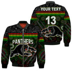 custom-text-and-number-panthers-bomber-jacket-premiers-2022-aboriginal