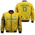 custom-text-and-number-australia-soccer-bomber-jacket-world-cup-football-2022-socceroos-with-kangaroos