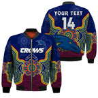 custom-text-and-number-adelaide-football-bomber-jacket-crows-aboriginal-art