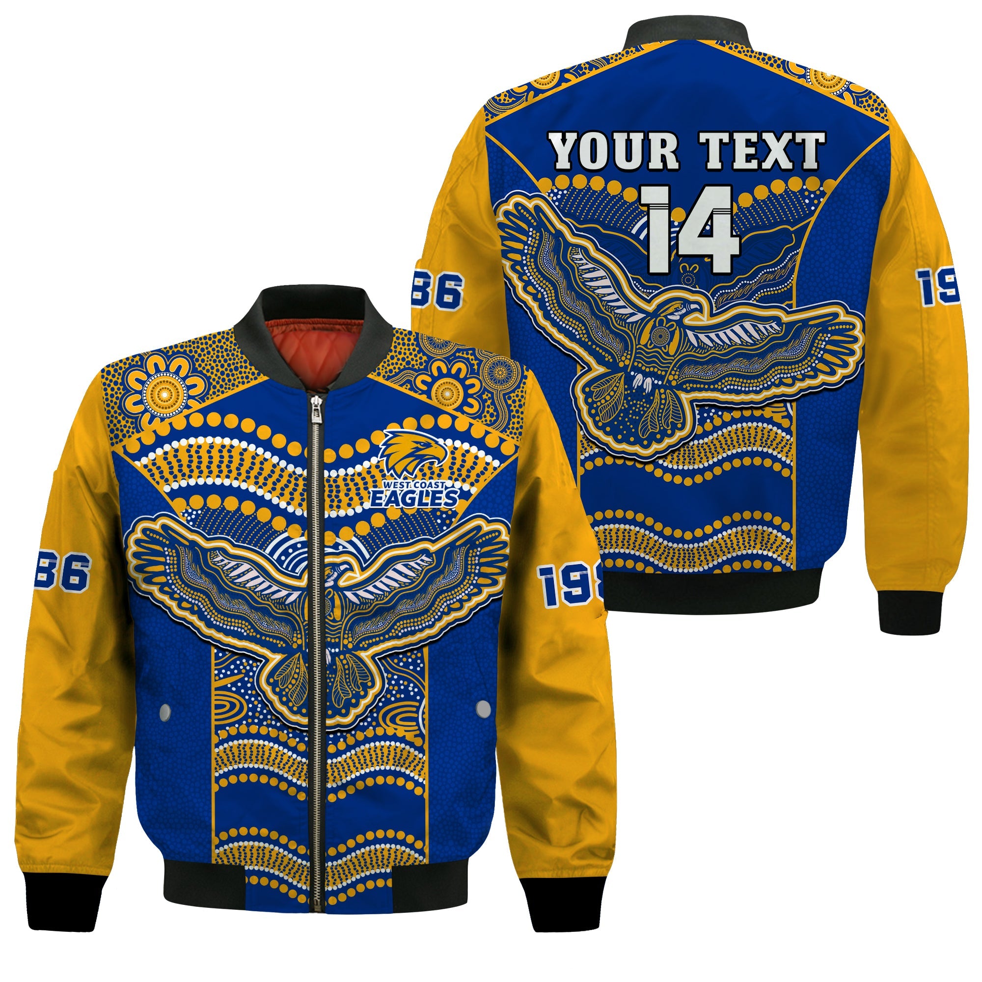 custom-text-and-number-eagles-football-bomber-jacket-west-coast-1986-aboriginal-sporty-style