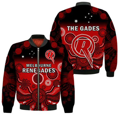 melbourne-renegades-bomber-jacket-gradient-aboriginal-dot-painting