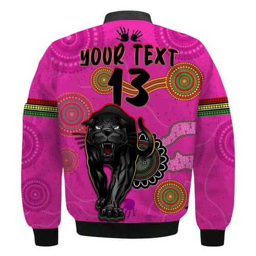 custom-text-and-number-panthers-bomber-jacket-aboriginal-premiers-2022-we-are-the-champions-with-trophy