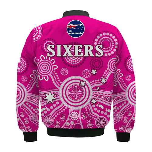 sydney-sixers-bomber-jacket-cricket-indigenous-australian-art-ver02