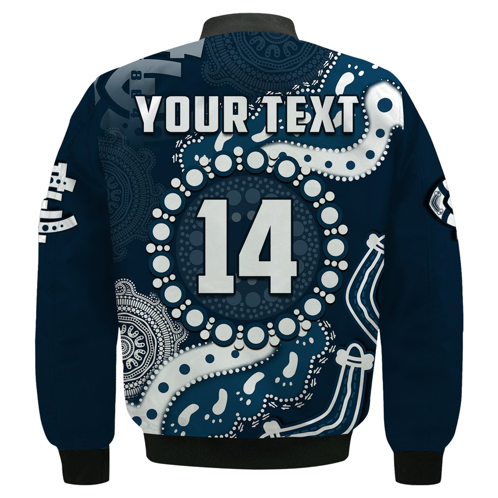 custom-text-and-number-carlton-football-bomber-jacket-blues-1864-boomerang-indigenous-artsy