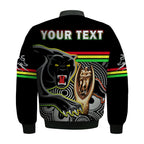 custom-personalised-panthers-rugby-bomber-jacket-pennies-premiers-2022-back-to-back-indigenous-original