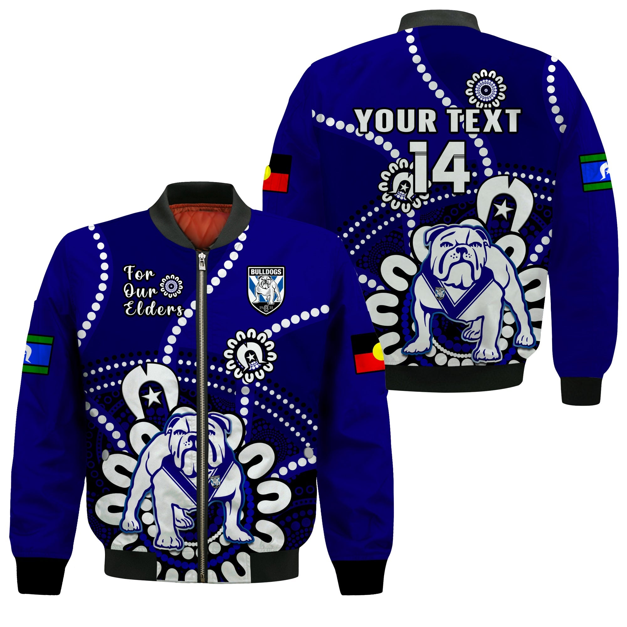 custom-text-and-number-bulldogs-rugby-naidoc-2023-bomber-jacket-for-our-elders-aboriginal