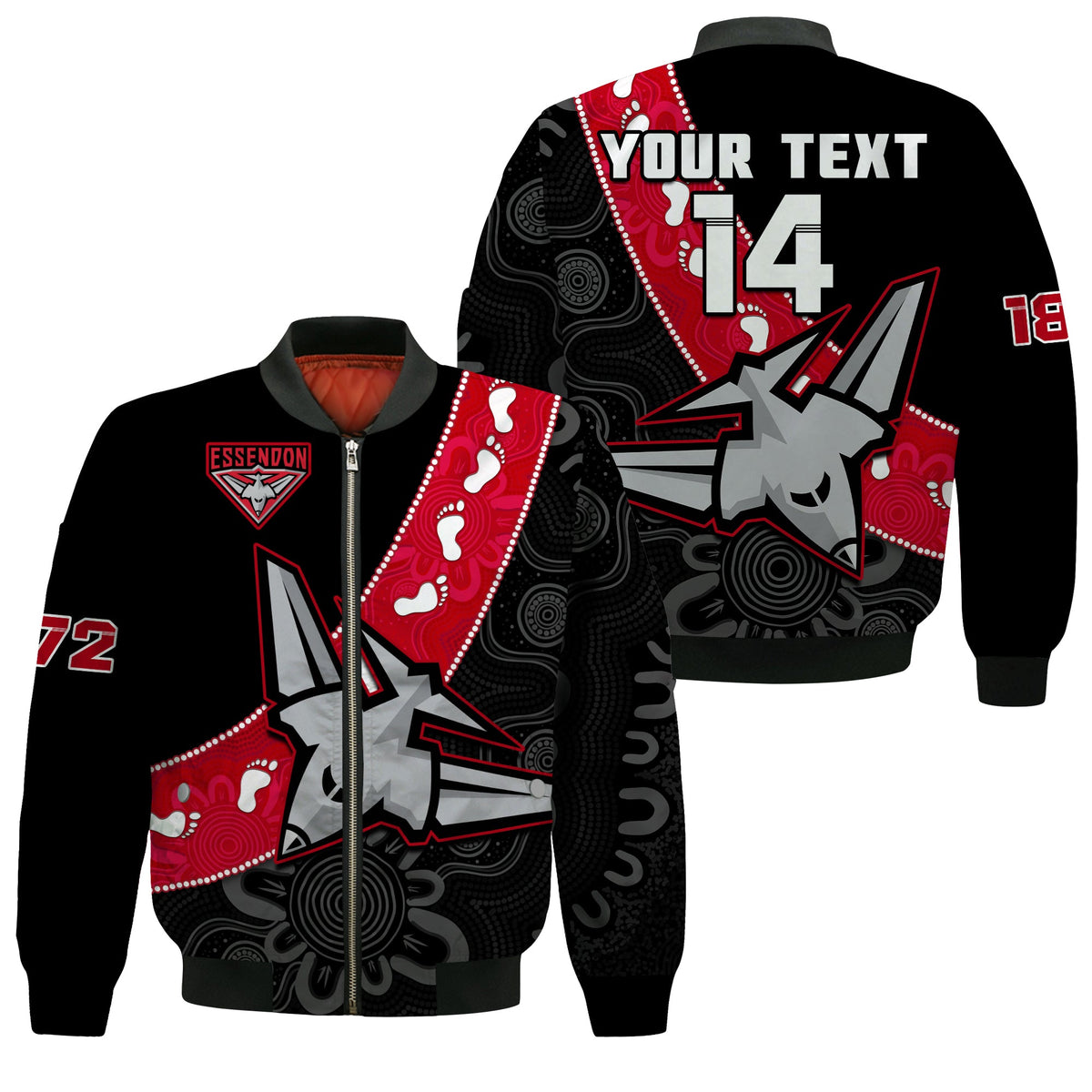 custom-text-and-number-essendon-football-bomber-jacket-go-bombers-1872-aboriginal-art