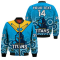 custom-text-and-number-titans-rugby-bomber-jacket-gold-coast-2007-aboriginal-art