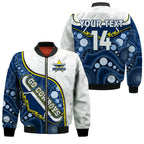 custom-text-and-number-cowboys-rugby-bomber-jacket-indigenous-pattern-2022-premiers-sporty-style