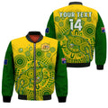 custom-text-and-number-australia-soccer-bomber-jacket-socceroos-kangaroo-aussie-indigenous-national-color