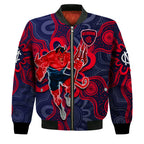 demons-football-2022-bomber-jacket-australian-aboriginal-dot-painting