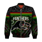 custom-text-and-number-panthers-bomber-jacket-premiers-2022-aboriginal