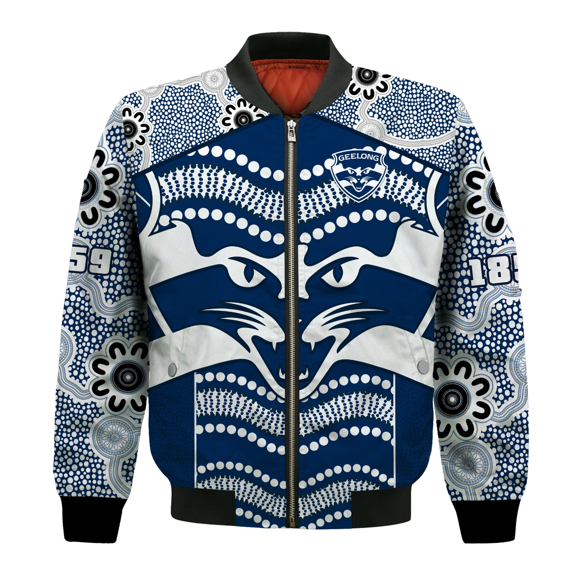 custom-text-and-number-cats-football-bomber-jacket-geelong-1859-indigenous-sporty-version