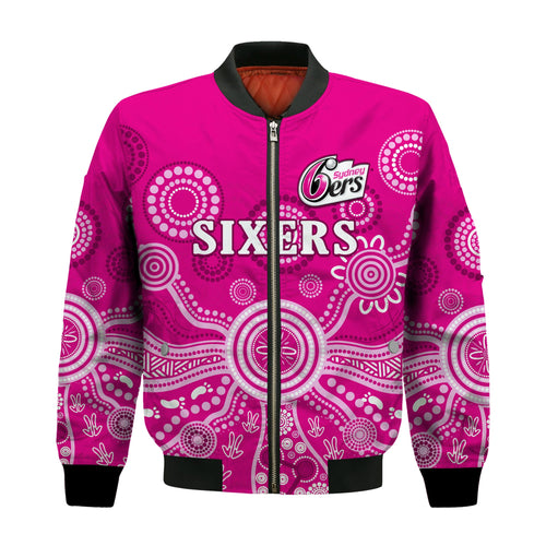 sydney-sixers-bomber-jacket-cricket-indigenous-australian-art-ver02