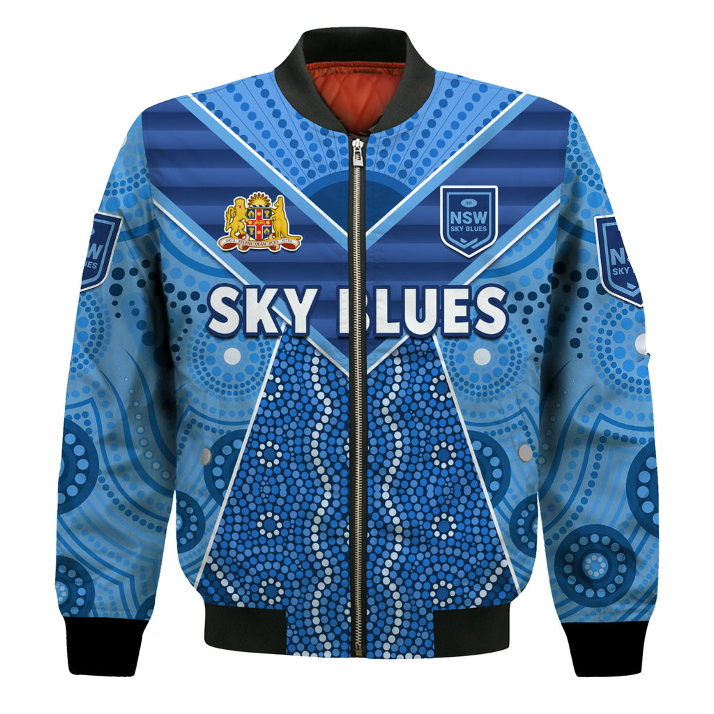 custom-text-and-number-nsw-sky-blues-bomber-jacket-the-champions-womens-state-of-origin-2022
