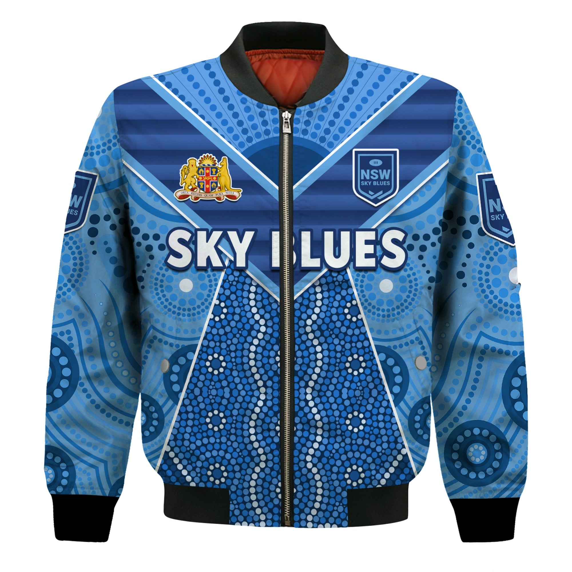 custom-text-and-number-nsw-sky-blues-bomber-jacket-the-champions-womens-state-of-origin-2022
