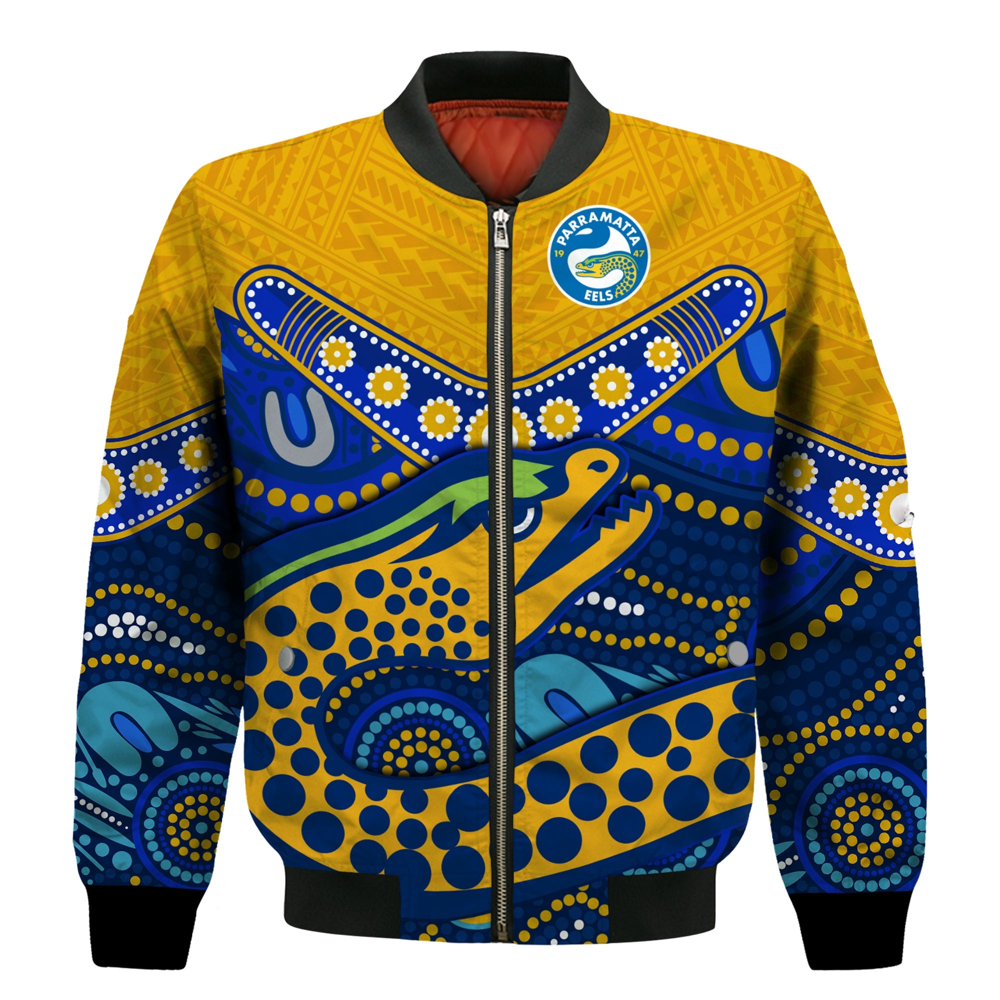 custom-text-and-number-eels-rugby-bomber-jacket-aboriginal-and-polynesia-parramatta