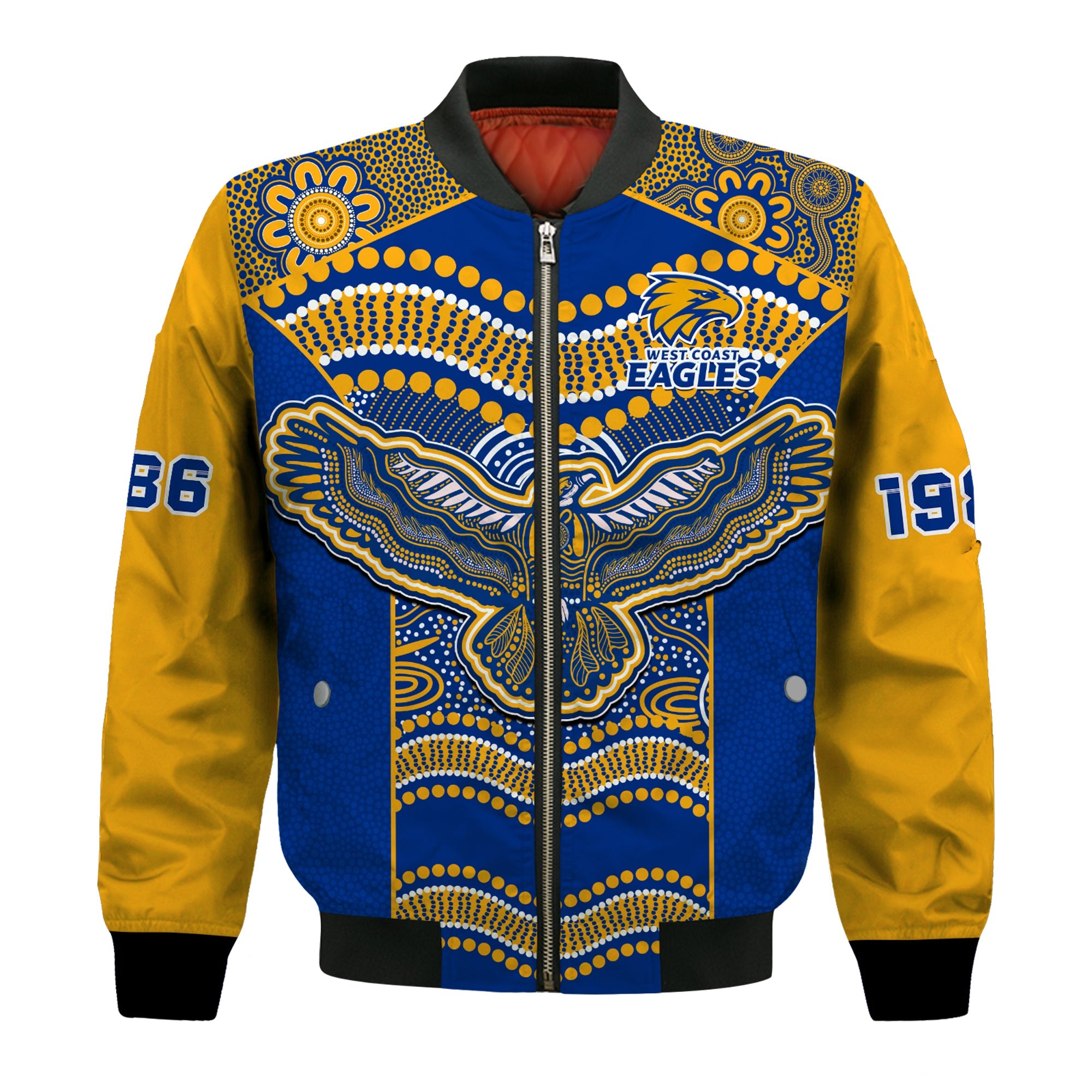 custom-text-and-number-eagles-football-bomber-jacket-west-coast-1986-aboriginal-sporty-style