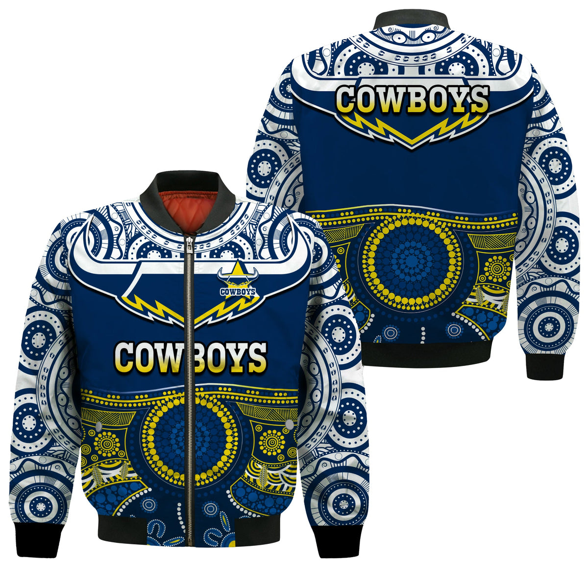 cowboys-rugby-bomber-jacket-hoodie-aboriginal-art