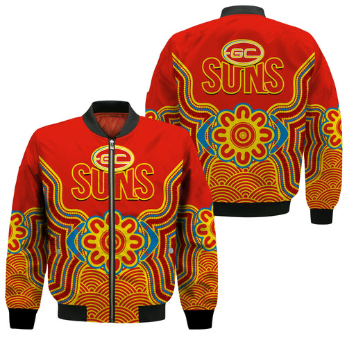 gold-coast-football-bomber-jacket-suns-indigenous-pattern