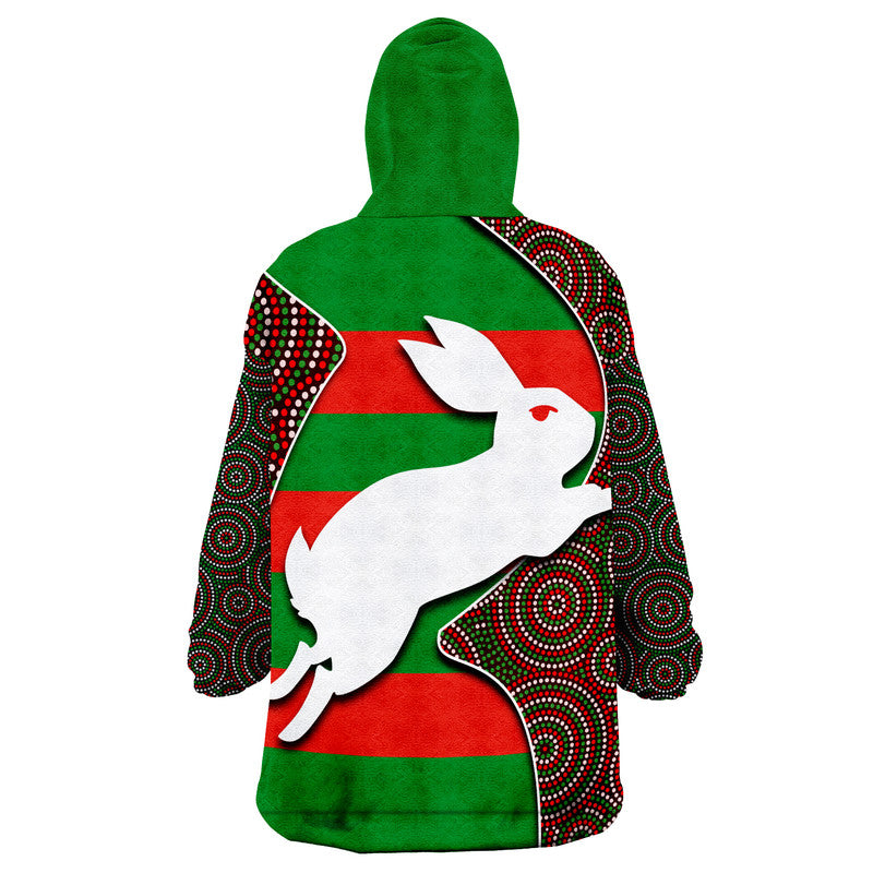 rabbitohs-rugby-wearable-blanket-hoodie-aboriginal-circle
