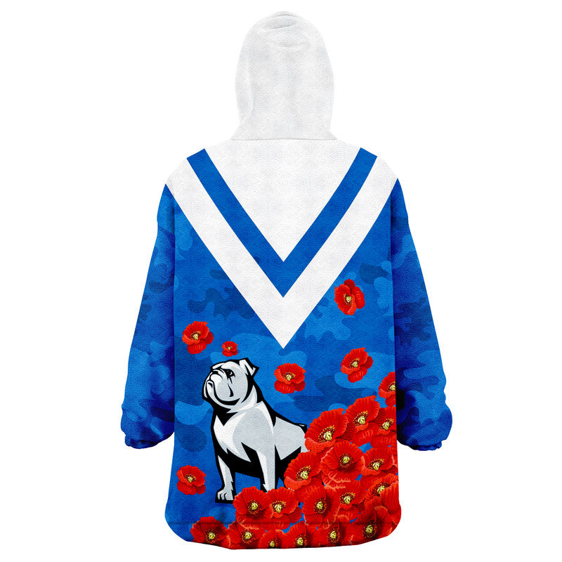 bulldogs-rugby-wearable-blanket-hoodie-anzac-poppy-flowers