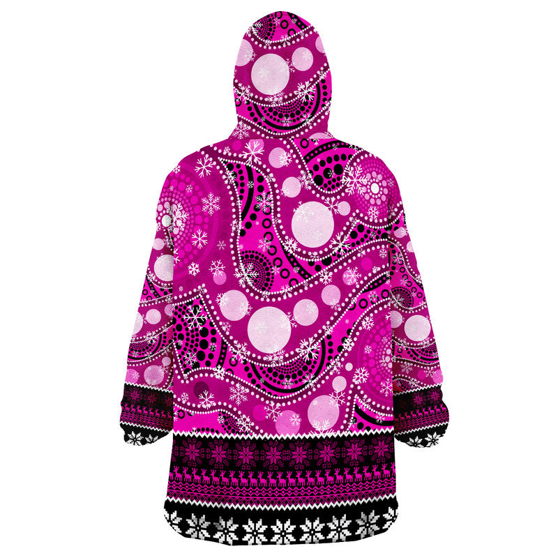 sydney-sixers-christmas-mix-aboriginal-wearable-blanket-hoodie